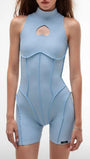 Bianca Contour Keyhole Jumpsuit - Fashion Pov