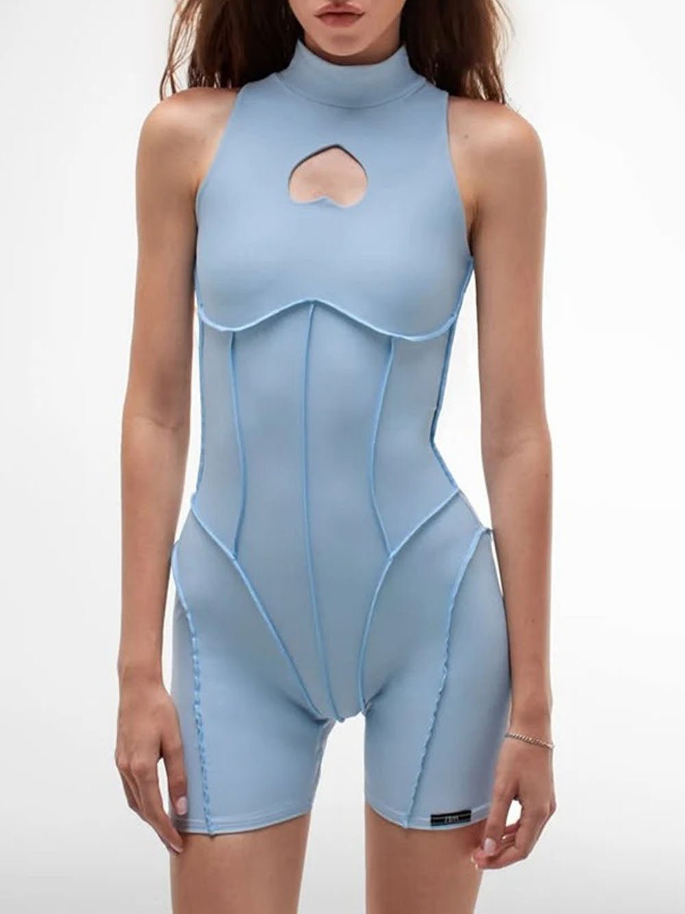 Bianca Contour Keyhole Jumpsuit - Fashion Pov