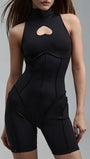 Bianca Contour Keyhole Jumpsuit - Fashion Pov