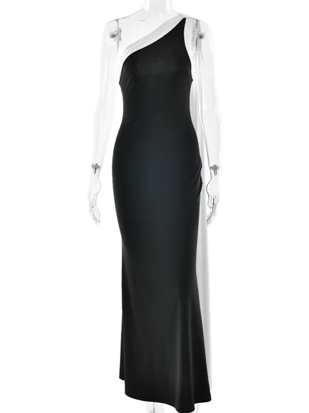 Bianca Draped One Shoulder Gown - Fashion Pov
