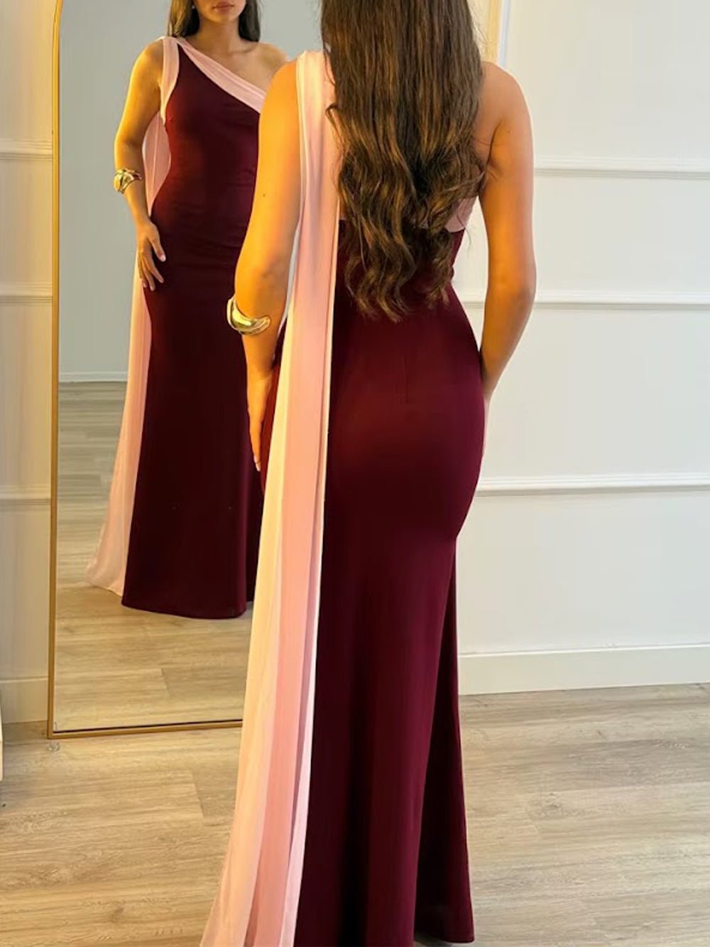 Bianca Draped One Shoulder Gown - Fashion Pov