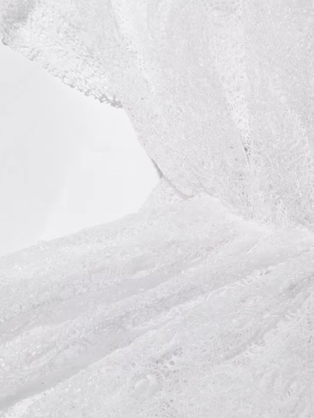 Bianca Lace Ruffle Playsuit - Fashion Pov
