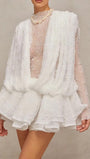 Bianca Lace Ruffle Playsuit - Fashion Pov