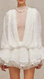 Bianca Lace Ruffle Playsuit - Fashion Pov