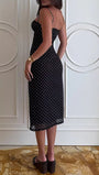 Bianca Polka Dot Midi Dress - Fashion Pov