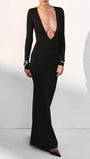 Blair Long Sleeve Maxi Dress - Fashion Pov