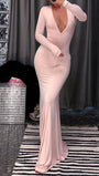Blair Long Sleeve Maxi Dress - Fashion Pov