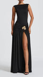 Blake Pleated Maxi Dress - Fashion Pov