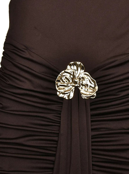 Blake Pleated Maxi Dress - Fashion Pov
