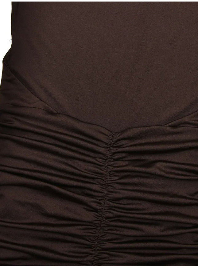 Blake Pleated Maxi Dress - Fashion Pov