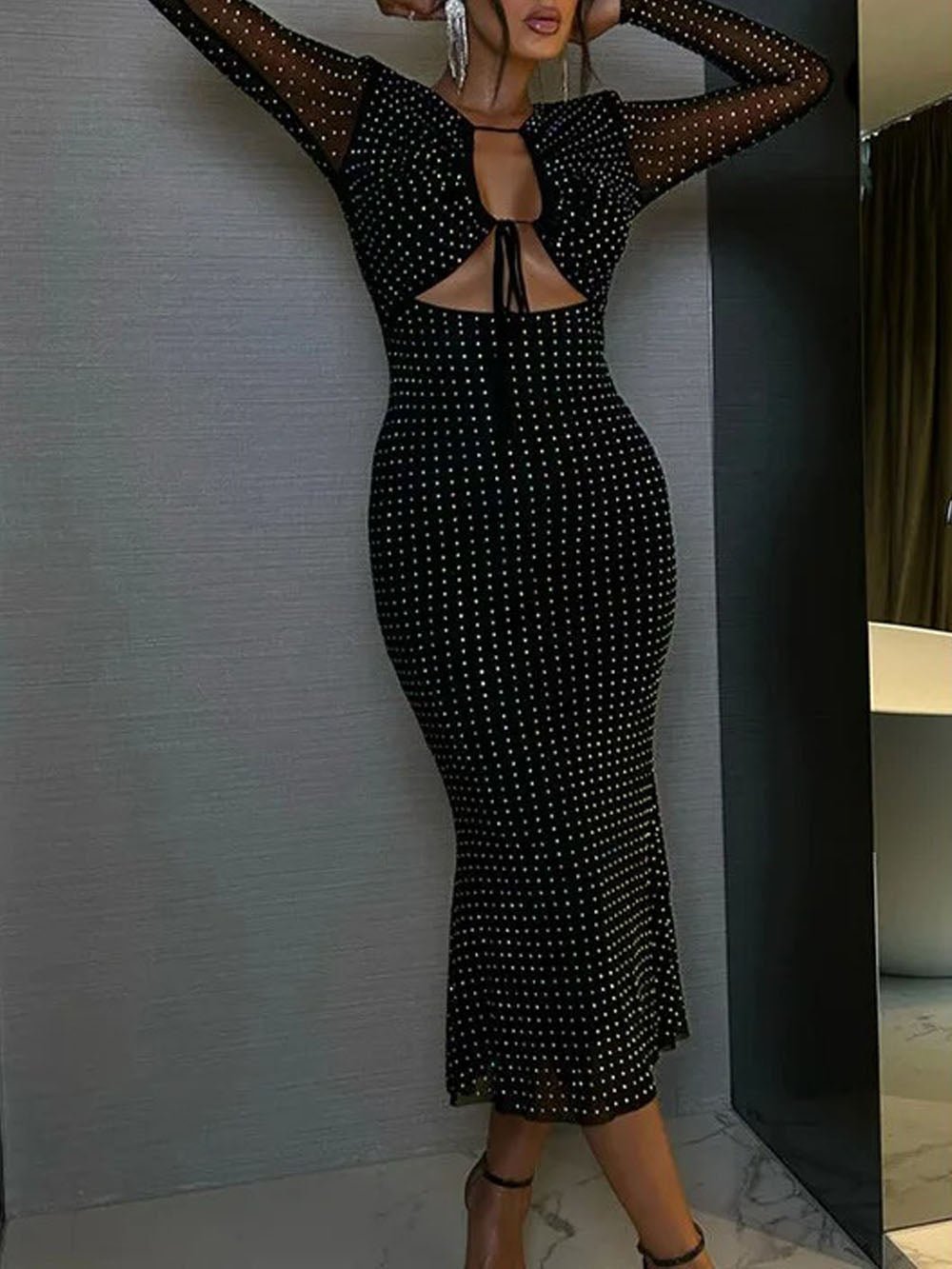 Blakely Sequin Maxi Dress