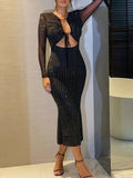 Blakely Sequin Maxi Dress