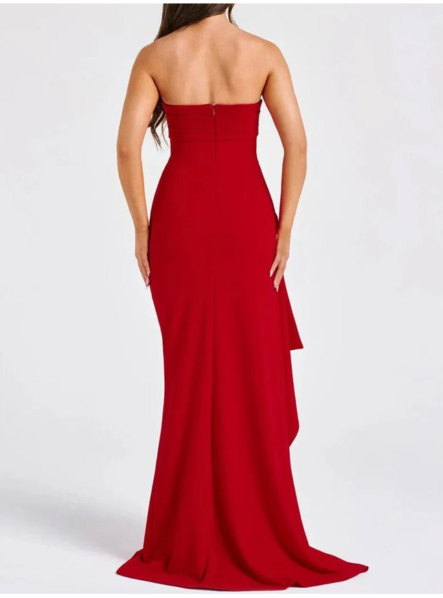 Breanna Off Shoulder Bodycon Maxi Dress - Fashion Pov