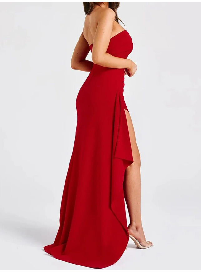 Breanna Off Shoulder Bodycon Maxi Dress - Fashion Pov