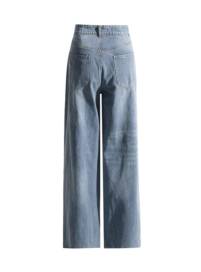 Brekell Streetwear Denim Jeans Pant - Fashion Pov
