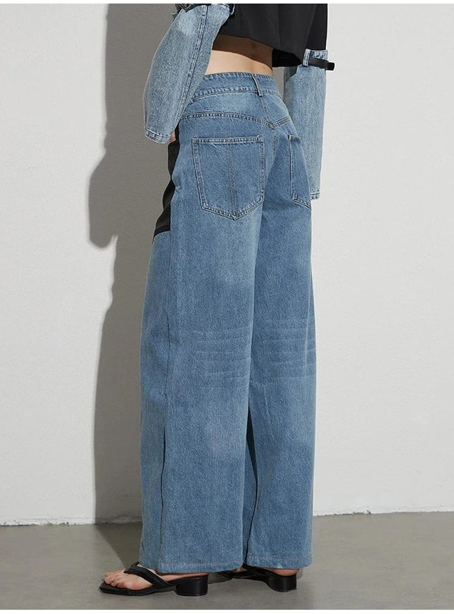 Brekell Streetwear Denim Jeans Pant - Fashion Pov