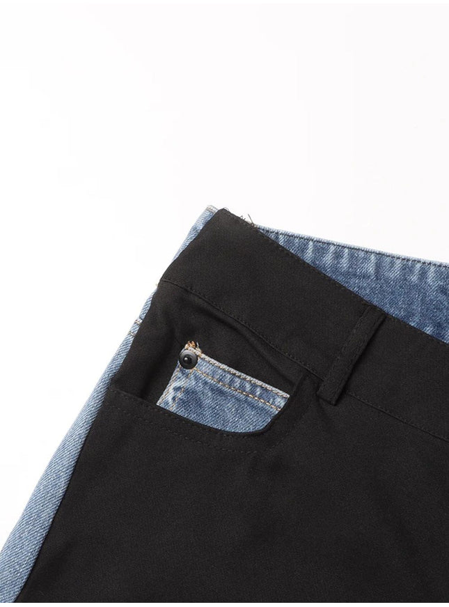 Brekell Streetwear Denim Jeans Pant - Fashion Pov