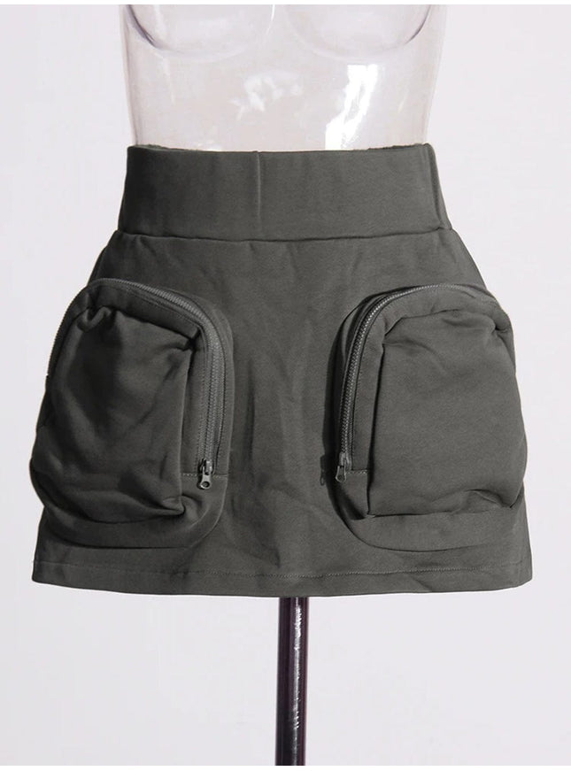 Breton Bodycon Mini Skirt - Fashion Pov