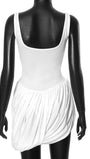 Brielle Sleeveless Split Mini Dress - Fashion Pov