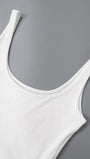 Brielle Sleeveless Split Mini Dress - Fashion Pov