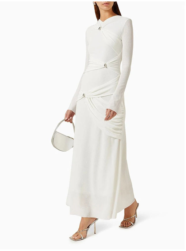Bronte Long Sleeve Maxi Dress - Fashion Pov