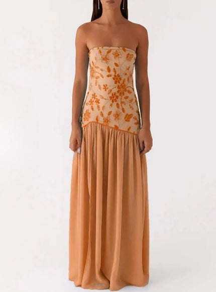 Brooke Backless Maxi Dress - Fashion Pov