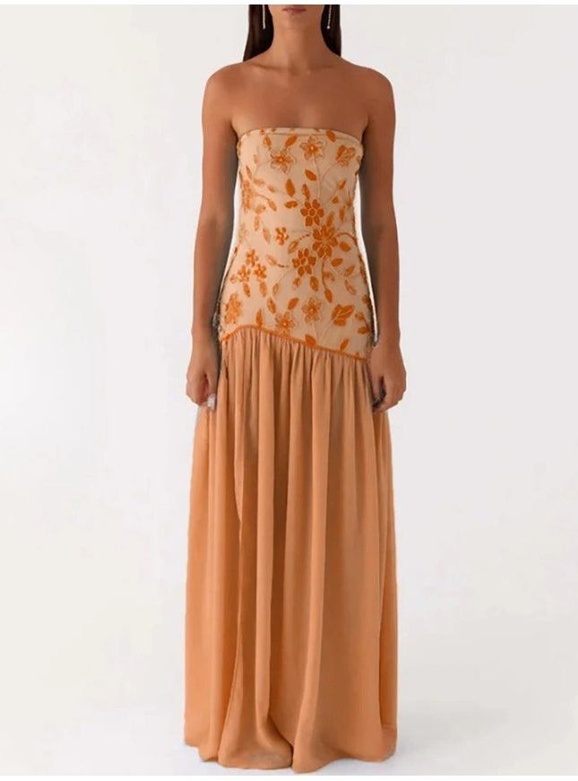 Brooke Backless Maxi Dress - Fashion Pov