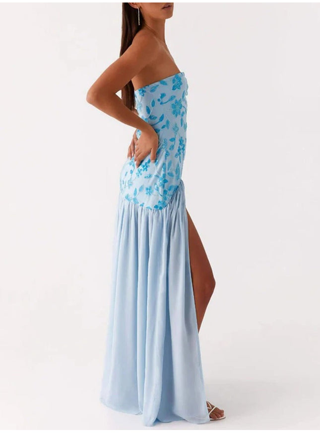 Brooke Backless Maxi Dress - Fashion Pov