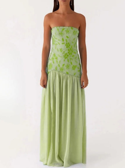 Brooke Backless Maxi Dress - Fashion Pov