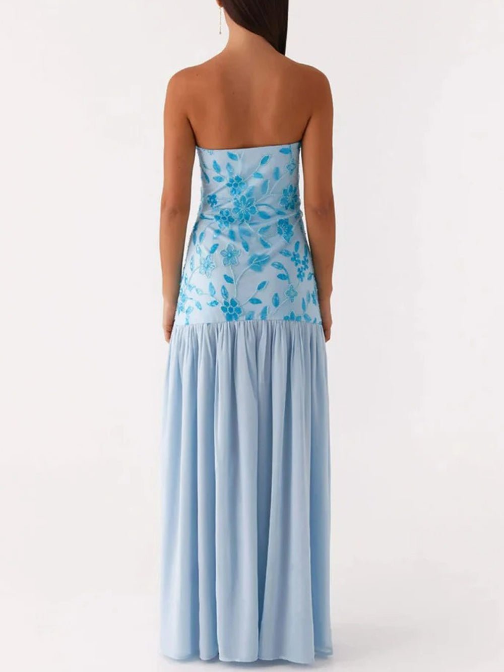 Brooke Backless Maxi Dress - Fashion Pov