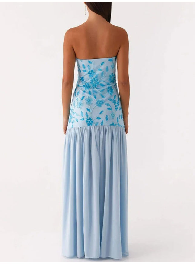Brooke Backless Maxi Dress - Fashion Pov