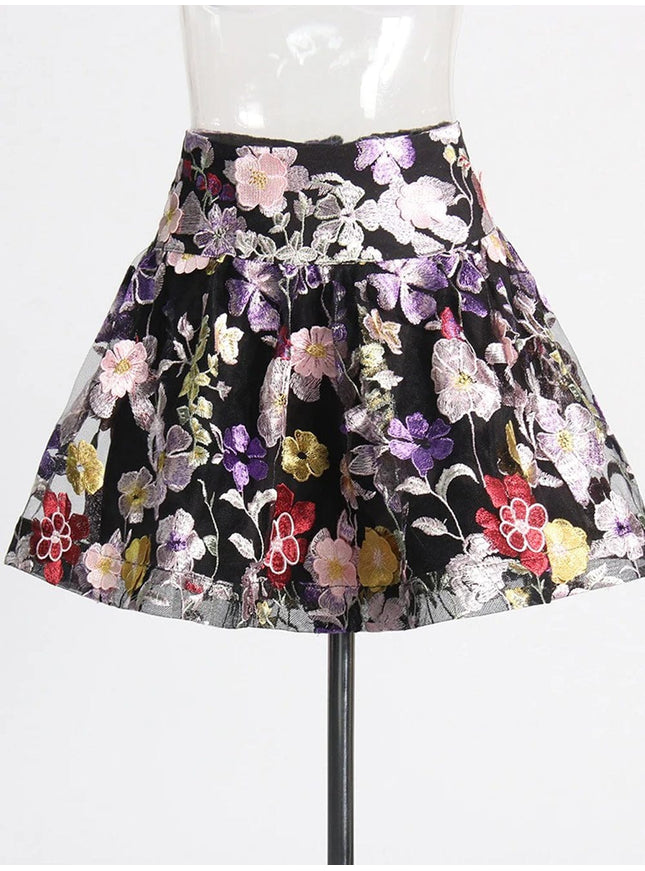 Bryce Long Sleeve Top & Skirt Set - Fashion Pov