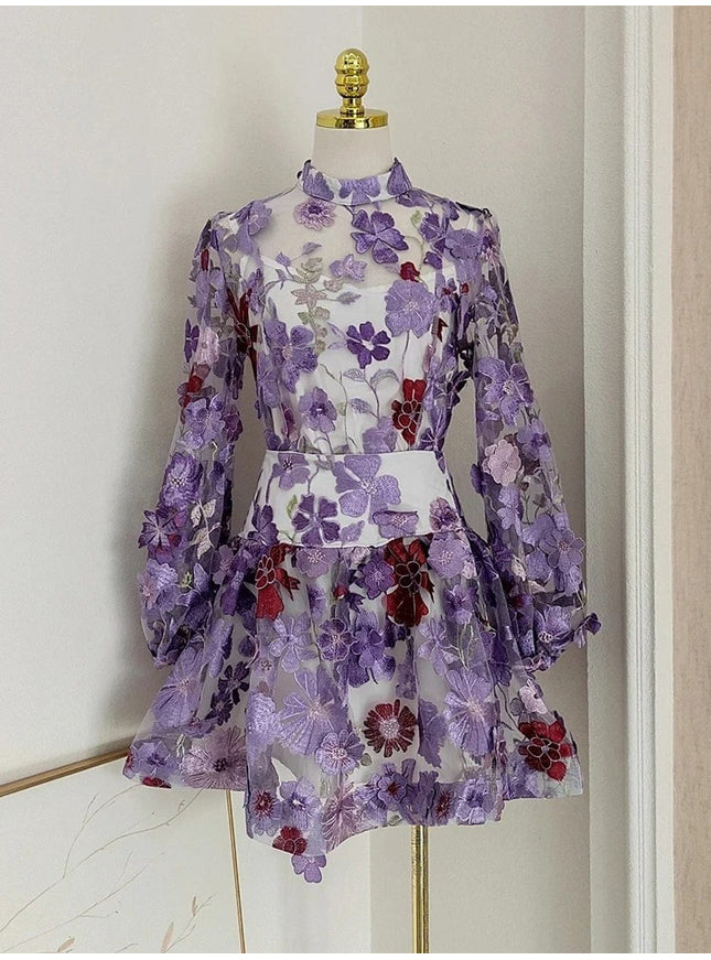Bryce Long Sleeve Top & Skirt Set - Fashion Pov