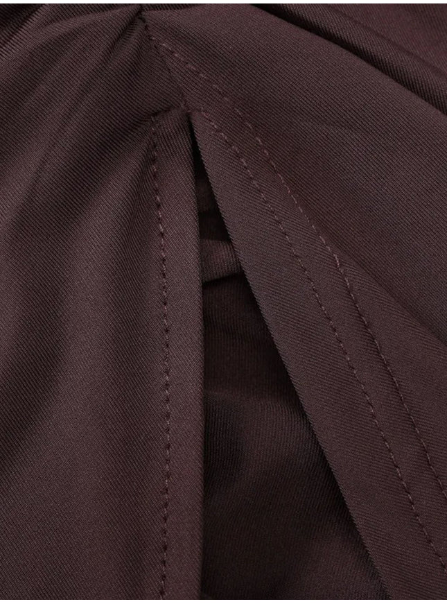 Brynlee Diagonal Mini Dress - Fashion Pov