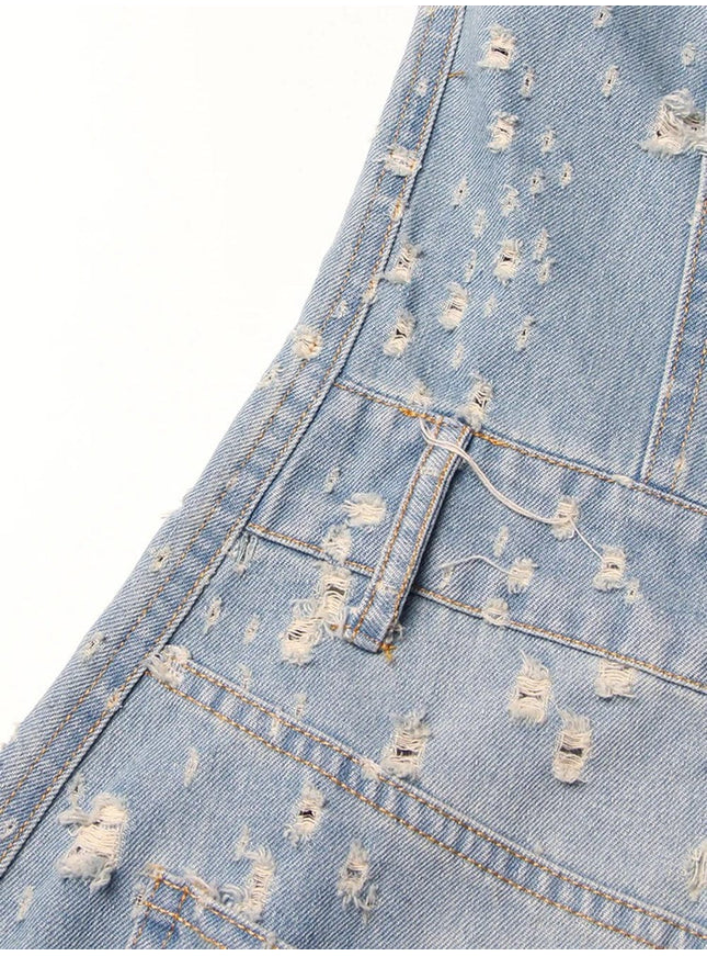 Caeli Denim Sleeveless Mini Dress - Fashion Pov