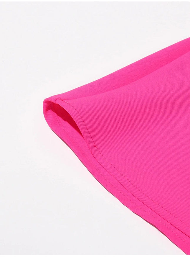 Caitlin Sleeveless Appliques Mini Dress - Fashion Pov