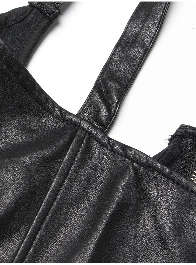 Calyssa Streetwear Spliced Button Denim Jacket - Fashion Pov
