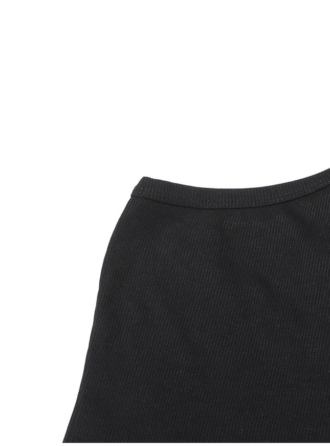 Camila Applique Sleveless Tank Top - Fashion Pov