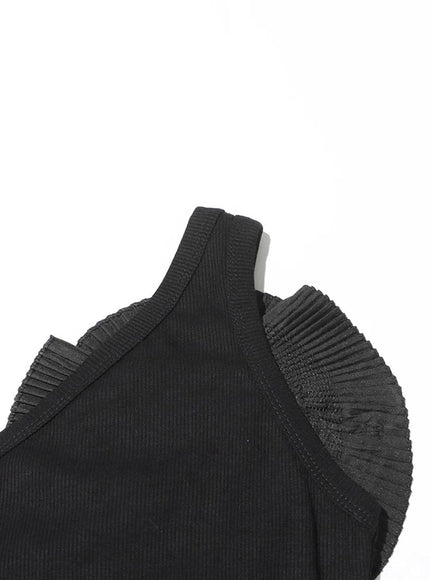 Camila Applique Sleveless Tank Top - Fashion Pov