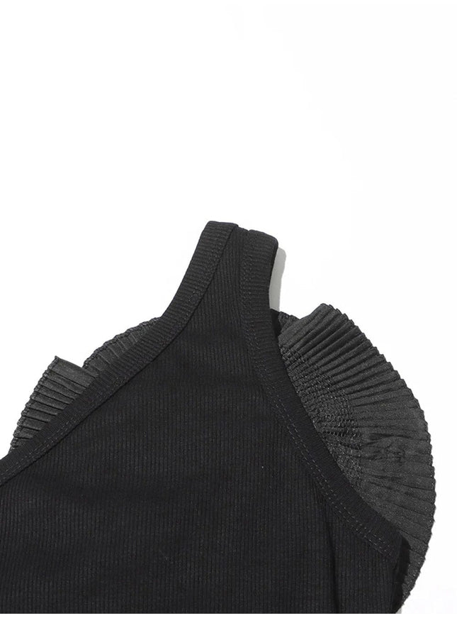 Camila Applique Sleveless Tank Top - Fashion Pov