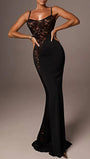 Camila Lace Spaghetti Maxi Dress - Fashion Pov
