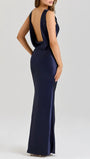Camilla Satin Cowl Maxi Dress - Fashion Pov