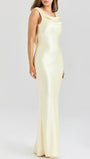 Camilla Satin Cowl Maxi Dress - Fashion Pov