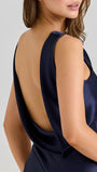 Camilla Satin Cowl Maxi Dress - Fashion Pov