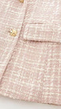 Camille Double Breasted Tweed Blazer - Fashion Pov