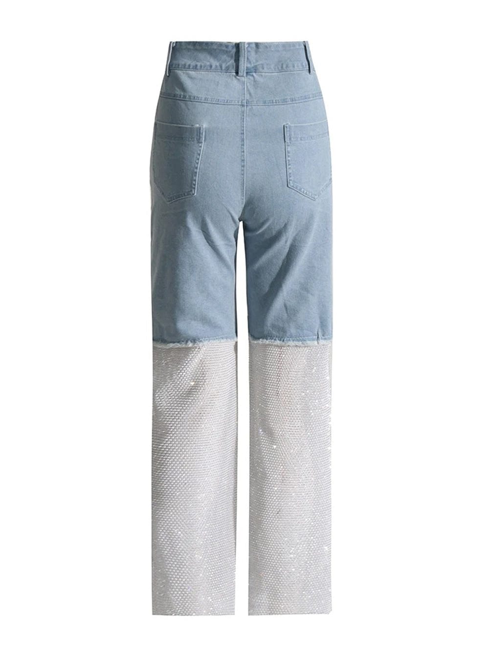 Carla Denim Diamond Jeans Pant - Fashion Pov