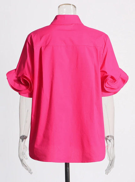 Carley Appliques Shirt - Fashion Pov