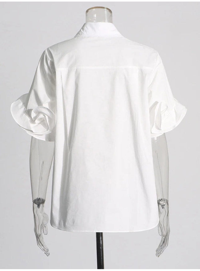 Carley Appliques Shirt - Fashion Pov