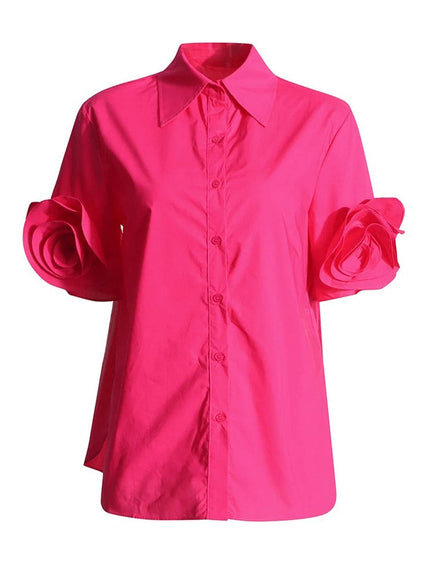 Carley Appliques Shirt - Fashion Pov