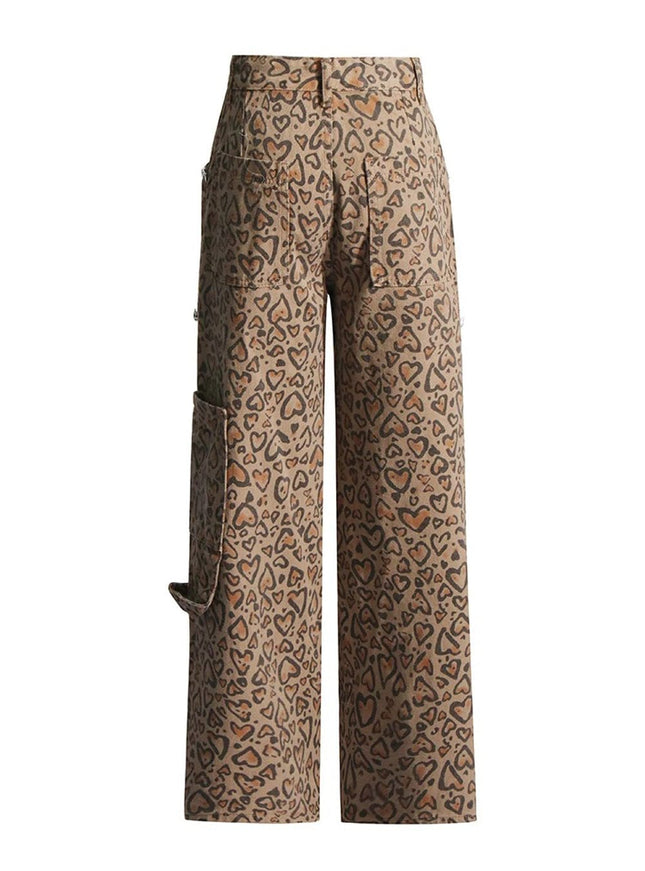 Cathryn Hollow Out Diamond Denim Pant - Fashion Pov